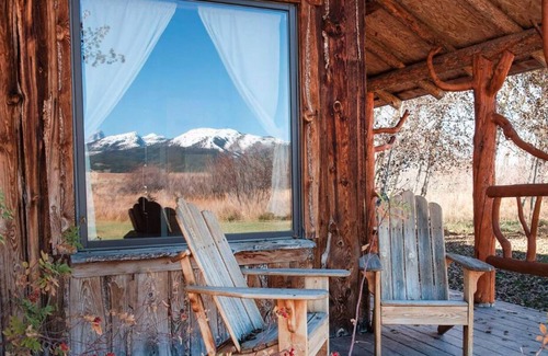 Clawson House | Teton Homestead : Rustic Northern Nook Cabin with Teton Views