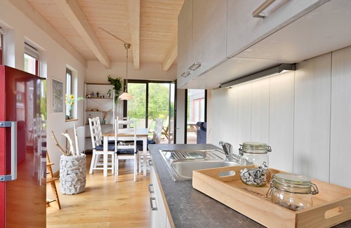 Wiek House | Thatched house driftwood