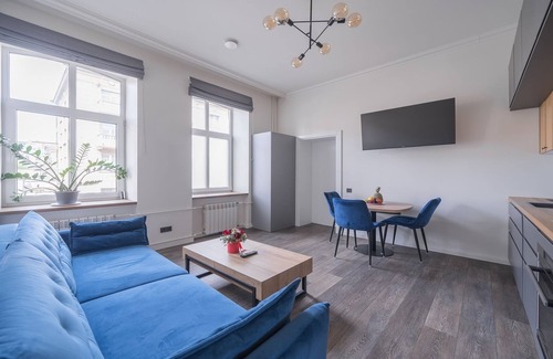 Vilnius city municipality Apartment | The apartment is located in the historic center of the city of Vilnius, a bright and quiet environme