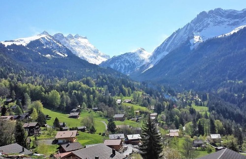 Barboleusaz Apartment | The apartment is located 150m from the Place de la Barboleuse in Gryon, close to all amenities, the