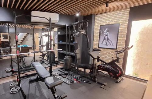 Omonia Apartment | The Athens Loft with private gym and billiards