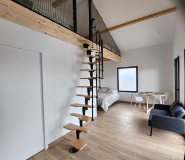 Jonage Apartment | THE BEDROOM - proche aeroport Lyon, groupama stadium, ldlc arena, eurexpo, viaRhôna