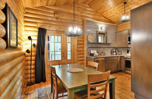 Drummond Cabin | The Bike House, an Euro Log Home near Cable and Drummond, WI