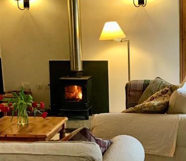Llanvair Kilgeddin Apartment | The Billiard Room - Cosy Country Retreat