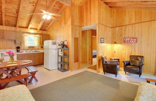 Raymond Cabin | 'The Birches' Raymond Getaway w/Beach & Boat Dock