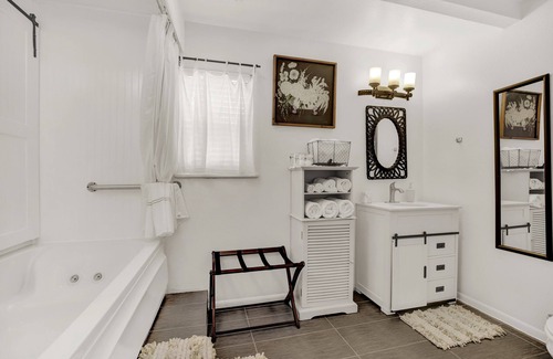 Fredericksburg Cottage | The Bird Haus - Cute Cottage with Jacuzzi tub