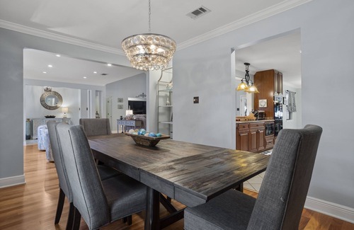 Gulf Hills House | The Blue Heron - close to beach & downtown Ocean Springs! Hot tub, kayaks, dock