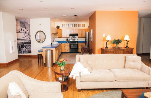 Lewisburg Apartment | The Campus Studio: A stunning & unique loft above the historic Campus Theatre!