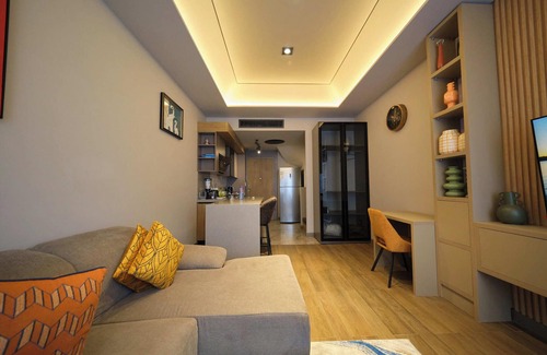 Cantonments Apartment | The Diamond In City Duplex One Bedroom With Pool View By ZENORA Living