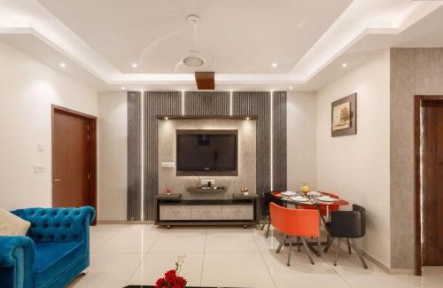 Malleshwaram Apartment | The Elite Apartment by Red Olive Near Aster CMI