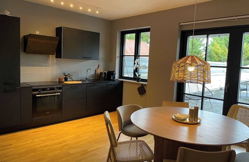 Hundested Apartment | The Harbor Apartment Private Rooftop