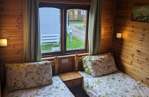 New Forest District Cabin | The Lodge By The Lake at Shorefield Holiday Park