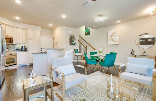 Legacy Town Center North House | The Luxury Stay Legacy West Upscale Zen Patio in Plano, Texas