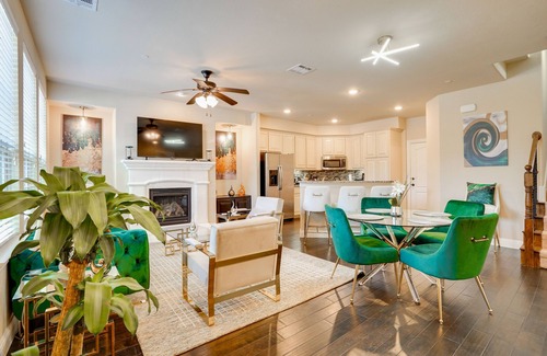 Legacy Town Center North House | The Luxury Stay Legacy West Upscale Zen Patio in Plano, Texas