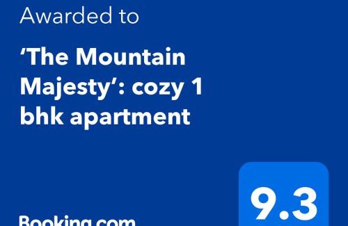 Karjat Apartment | ‘The Mountain Majesty’: cozy 1 bhk apartment