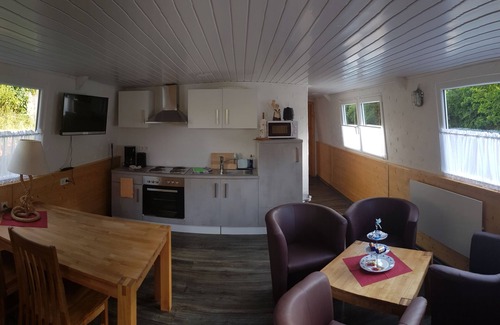 Bad Ems Boat Rental | The other accommodation. The residential ship "Wilhelm von Nassau" in Bad Ems a.d. Lahn