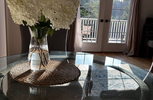 Morris Apartment | The Overlook near South Farms in Litchfield County is Hospitality, integrated.