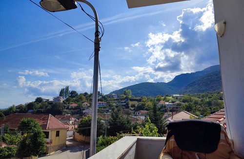 Udenisht House | The peace of spiritnOne bedroom with a balcony with lake view ,isolated and calm