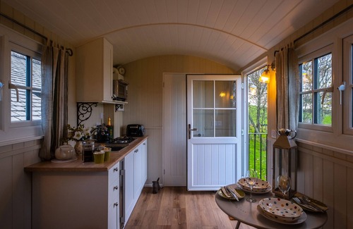 Roosebeck Cottage | THE PLEASANT HUT AT MOUNTPLEASANT FARM, with a garden in Roose