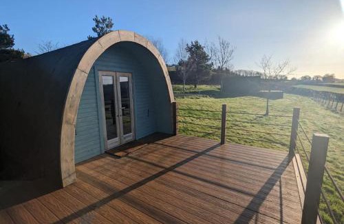 Newcastle-on-Clun Ski Chalet | The Pod Patch - Trelerney Pod