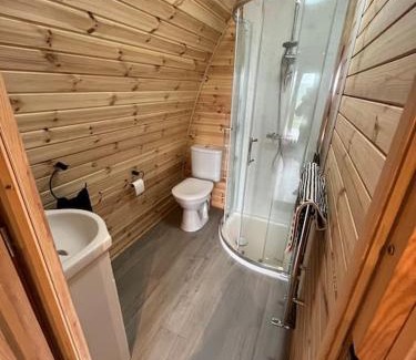 Newcastle-on-Clun Ski Chalet | The Pod Patch - Trelerney Pod