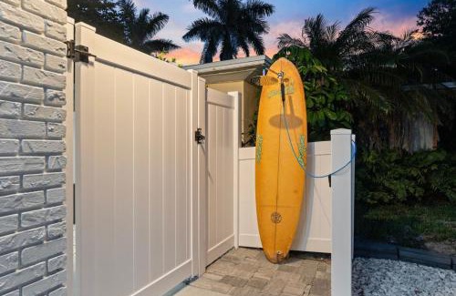 Cocoa Beach Apartment | The Shark Tank Cocoa Beach - 2 2BR Units - 4BR Total - Each Unit Sleeps 5 - Walk to Downtown & Beach