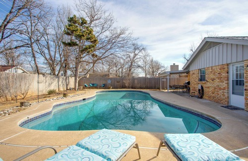 Central Oklahoma City Cottage | The Village Home w/Pool, 12 Mi to Okc!