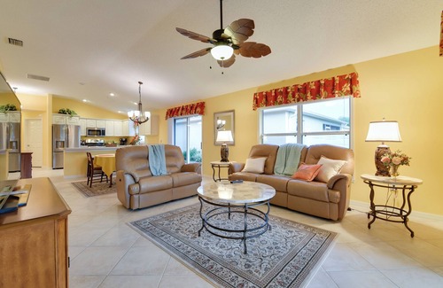 The Villages Villa | The Villages Home on Golf Course Near Lake Sumter!