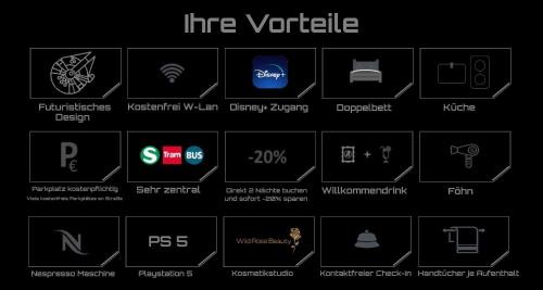 Gelsenkirchen-Mitte Apartment | Themenpartment Starcruiser