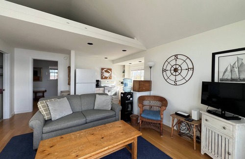 Bailey Island Apartment | This spacious 2nd floor garage apartment offers phenomenal open ocean views!