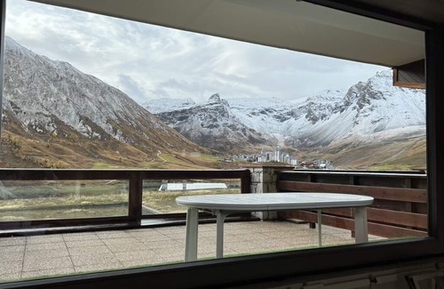 Tignes le Lac Apartment | TIGNES LE LAC Charming apartment, 5 pers, Pied Pistes, South terrace, Lake view