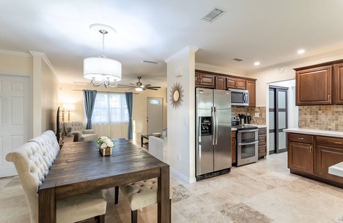 Land of the Presidents House | Tiki Paradise OasisnHome + Pool, Tiki Hut & 10 Min to Beach!