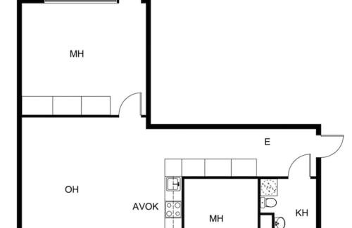 Kallio Apartment | Tilava ja moderni kolmio Kalliossa