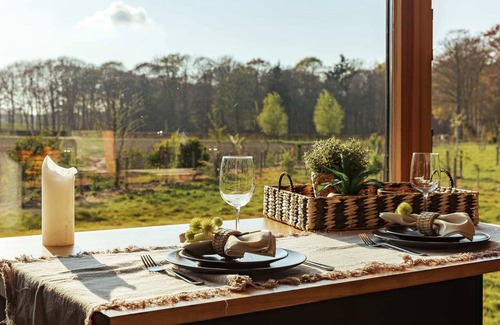 Beernem House | Tiny House looking over the sheep meadows