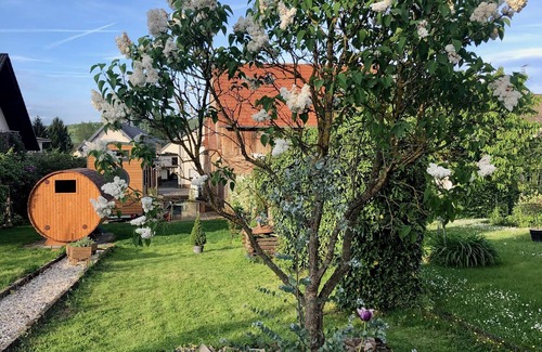 Brensbach House | Tiny house with sauna and garden