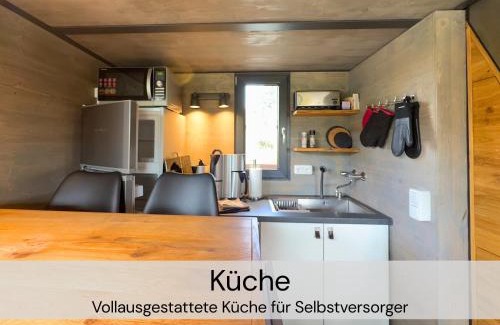 Buhlau House | TinyHousebeiDresden spektakuläres winziges Häuschen auf Stelzen im Pferdeteich, Kaminofen, umlaufende Terrasse - Nähe Sächsische Schweiz - Von Juni - September Mindestmietzeit 1 Woche Sa-Sa