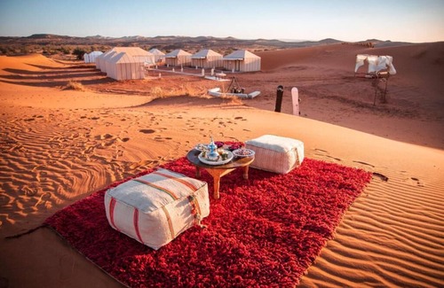 Taouz RV Rental | Titanic Merzouga Camp - Classic Quadruple Room