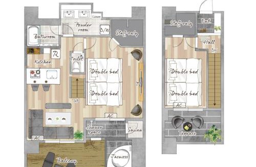 Azabu-Juban Apartment | tkm元麻布3丁目102