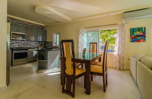 Cabarete Apartment | Top-Floor 3BD Beachfront Penthouse, Amazing Sea Views, Pool, Central Location!