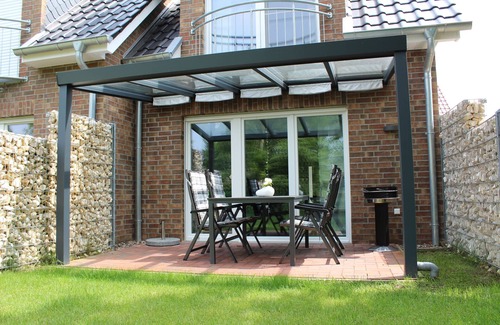 Horumersiel House | TOP! Headquarters u. quiet location, modern DHH, garden, 5 * level, WiFi, bicycles