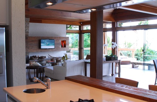 Lagoa da Conceicao House | Top House!With a paradisiacal view of the Sea and Lagoon of Conceição, unique architecture!