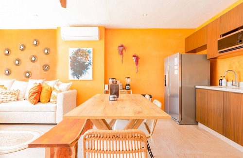 Tankah Apartment | Top level apartment with jacuzzi, shared pool, gym, & tennis courts