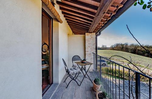 Monteaperti Apartment | Top of hill, with view on Siena, Chianti and Crete