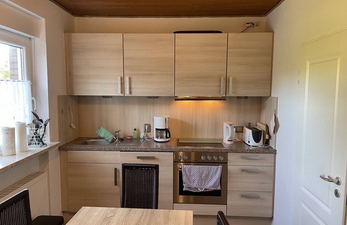 Westeraccumersiel House | Top vacation home, 6 pers., sauna, 2 bathrooms, WLAN, fireplace, terrace, playground, dog