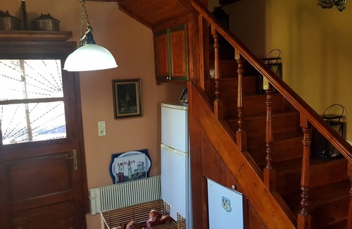 Kymi-Aliveri Villa | Traditional villa Vicky is a two floor house with a private pool in Evia island.