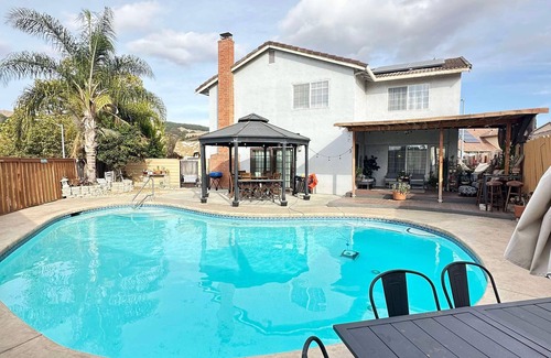Vallejo House | Tranquil Escape: 4-Bedroom Home with Modern Amenities and pool