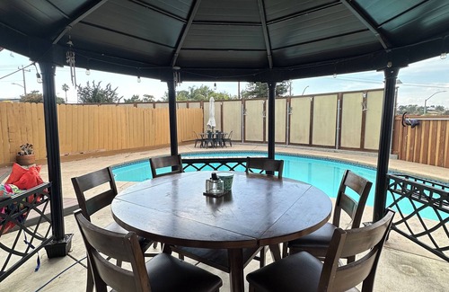 Vallejo House | Tranquil Escape: 4-Bedroom Home with Modern Amenities and pool