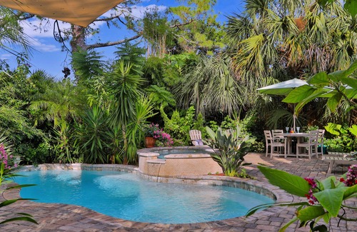 St. Augustine Apartment | Tranquil Guest Suite in Paradise with Private Pool Walking Distance to Townn