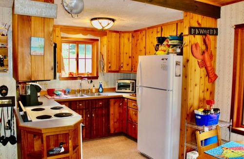 Hartland Ski Chalet | Tranquil Waterfront A-Frame Chalet! Endless fun swimming, kayaking and more!