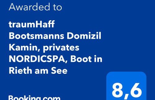 Luckow House | traumHaff Bootsmanns Domizil Kamin, privates NORDICSPA, Boot in Rieth am See